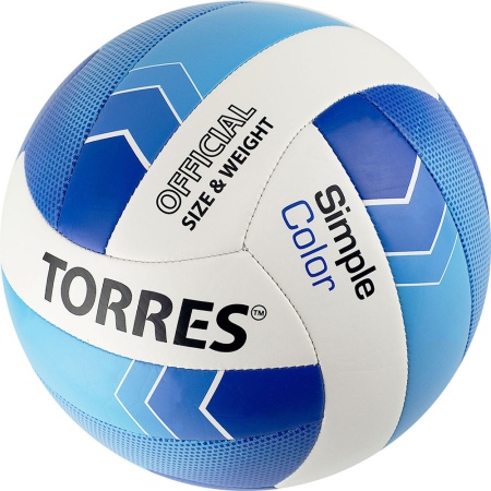 Купить Мяч волейбольный Torres Simple Color любительский р.5 в Вязьме 